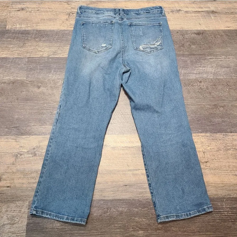 Mason & Belle Straight Leg Crop Jeans - Picture 8 of 10